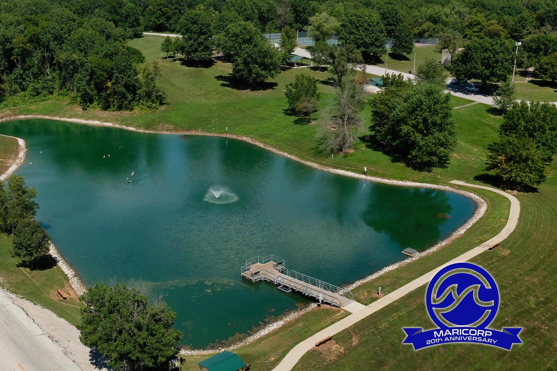 Huckleberry Pond Fishing Dock Maricorp